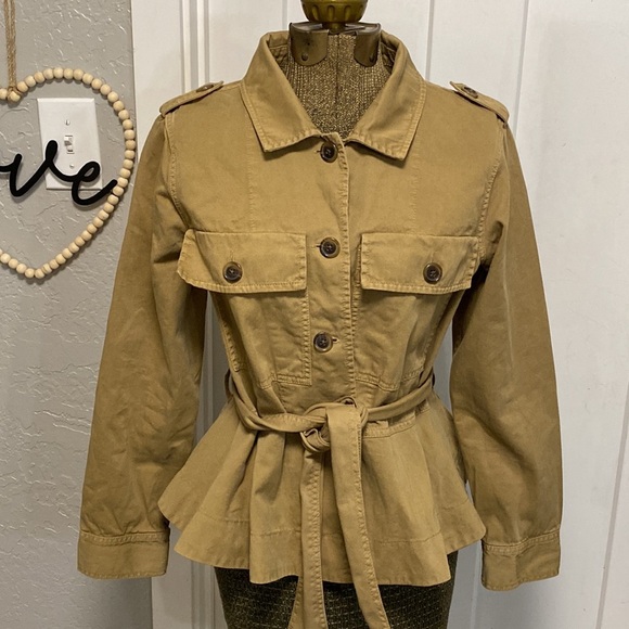 J. Crew Jackets & Blazers - J.CREW COTTON JACKET SMALL